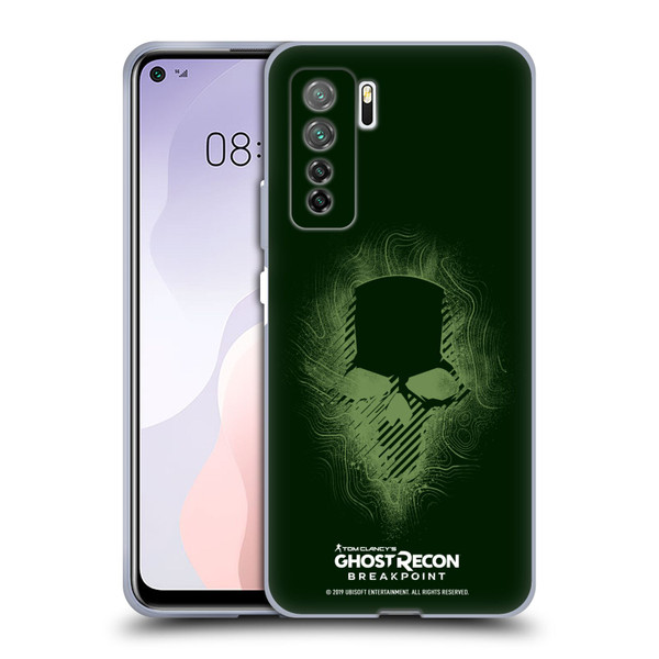 Tom Clancy's Ghost Recon Breakpoint Graphics Ghosts Logo Soft Gel Case for Huawei Nova 7 SE/P40 Lite 5G