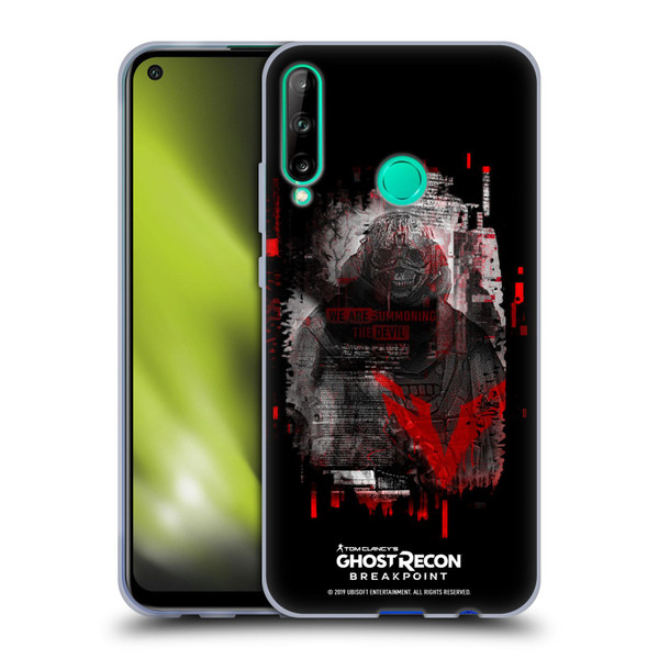 Tom Clancy's Ghost Recon Breakpoint Graphics Wolves Soft Gel Case for Huawei P40 lite E