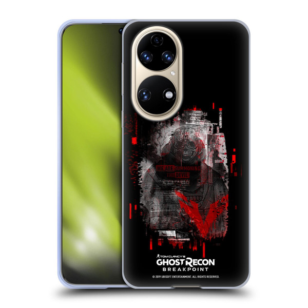 Tom Clancy's Ghost Recon Breakpoint Graphics Wolves Soft Gel Case for Huawei P50