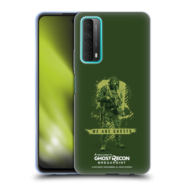 Tom Clancy's Ghost Recon Breakpoint Graphics We Are Ghosts Soft Gel Case for Huawei P Smart (2021)