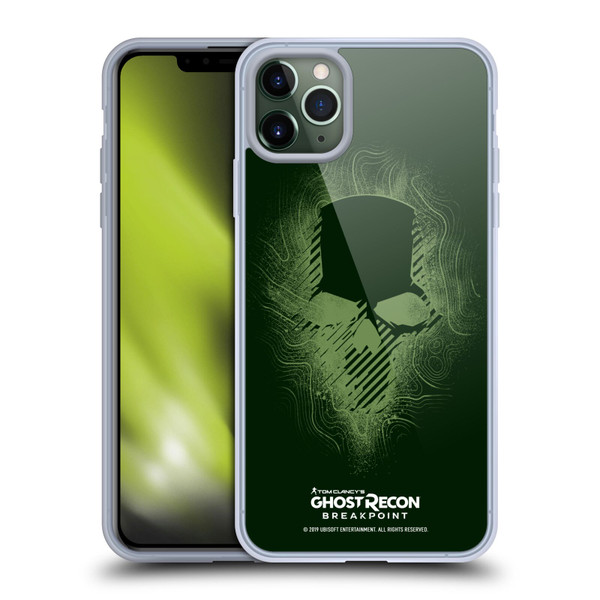Tom Clancy's Ghost Recon Breakpoint Graphics Ghosts Logo Soft Gel Case for Apple iPhone 11 Pro Max