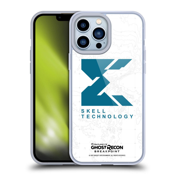 Tom Clancy's Ghost Recon Breakpoint Graphics Skell Technology Logo Soft Gel Case for Apple iPhone 13 Pro Max