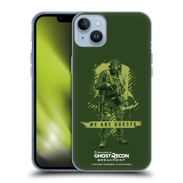 Tom Clancy's Ghost Recon Breakpoint Graphics We Are Ghosts Soft Gel Case for Apple iPhone 14 Plus