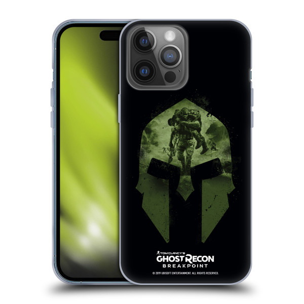Tom Clancy's Ghost Recon Breakpoint Graphics Nomad Logo Soft Gel Case for Apple iPhone 14 Pro Max
