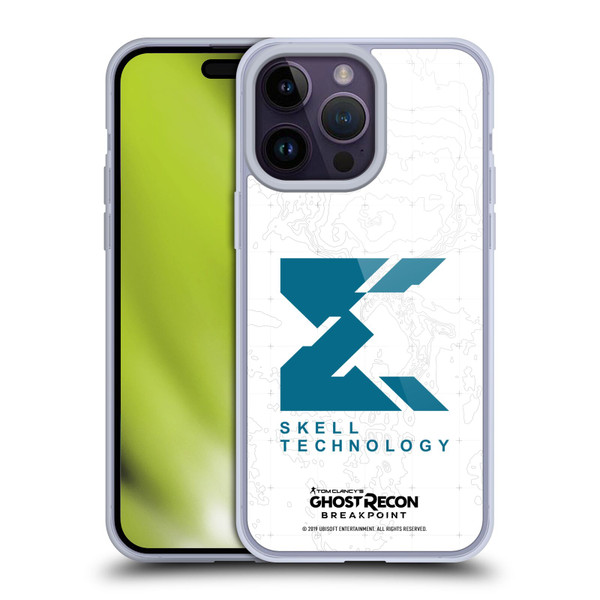 Tom Clancy's Ghost Recon Breakpoint Graphics Skell Technology Logo Soft Gel Case for Apple iPhone 14 Pro Max
