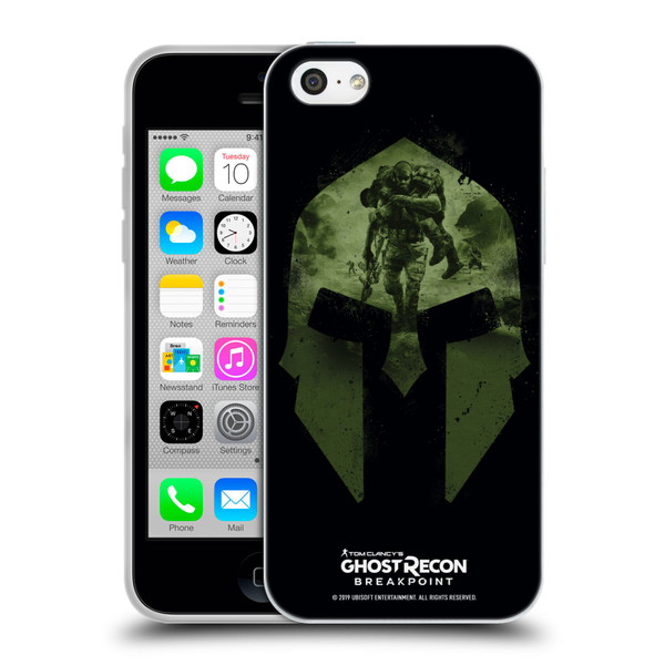 Tom Clancy's Ghost Recon Breakpoint Graphics Nomad Logo Soft Gel Case for Apple iPhone 5c