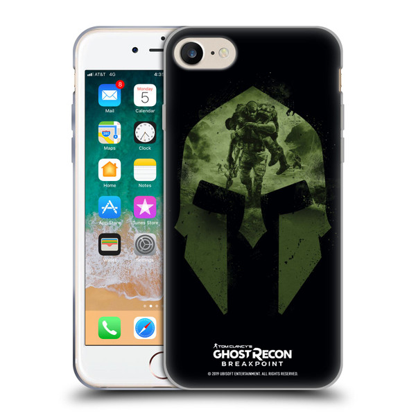 Tom Clancy's Ghost Recon Breakpoint Graphics Nomad Logo Soft Gel Case for Apple iPhone 7 / 8 / SE 2020 & 2022