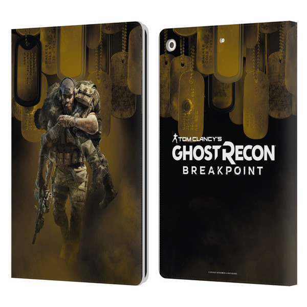 Tom Clancy's Ghost Recon Breakpoint Character Art Nomad Poster Leather Book Wallet Case Cover For Apple iPad 10.2 2019/2020/2021