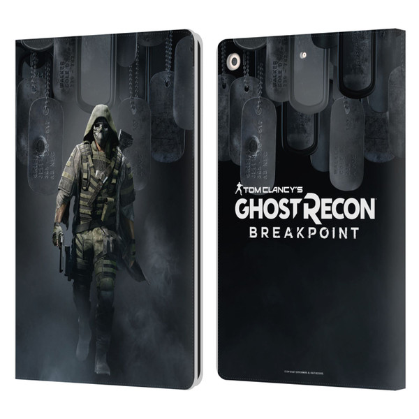 Tom Clancy's Ghost Recon Breakpoint Character Art Walker Poster Leather Book Wallet Case Cover For Apple iPad 10.2 2019/2020/2021