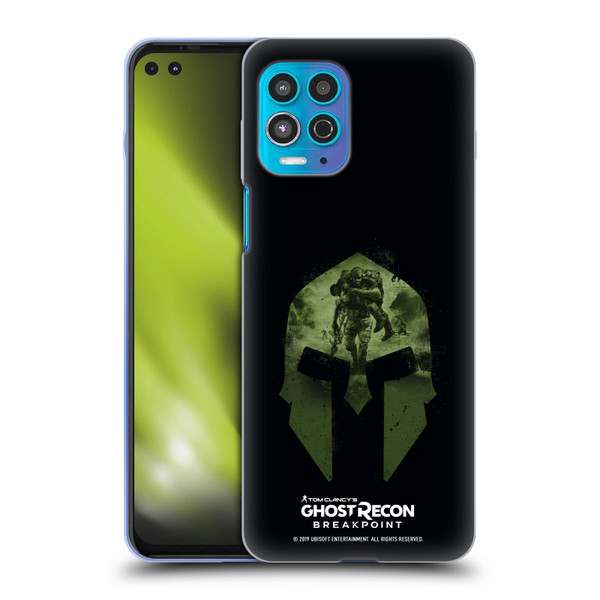 Tom Clancy's Ghost Recon Breakpoint Graphics Nomad Logo Soft Gel Case for Motorola Moto G100