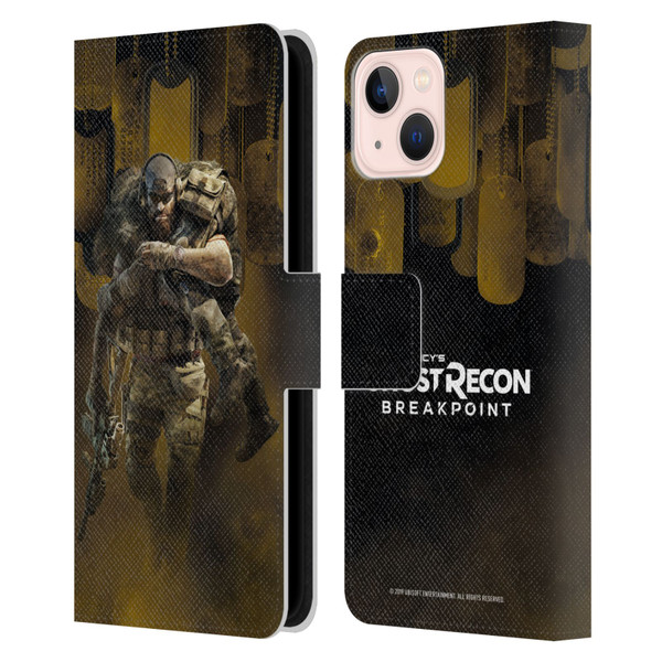 Tom Clancy's Ghost Recon Breakpoint Character Art Nomad Poster Leather Book Wallet Case Cover For Apple iPhone 13