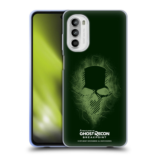 Tom Clancy's Ghost Recon Breakpoint Graphics Ghosts Logo Soft Gel Case for Motorola Moto G52