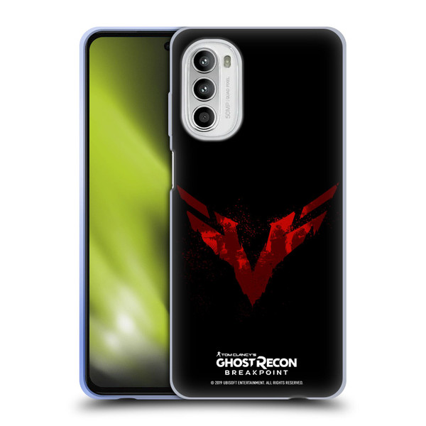 Tom Clancy's Ghost Recon Breakpoint Graphics Wolves Logo Soft Gel Case for Motorola Moto G52