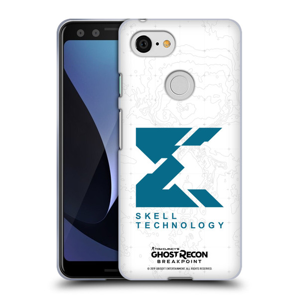 Tom Clancy's Ghost Recon Breakpoint Graphics Skell Technology Logo Soft Gel Case for Google Pixel 3