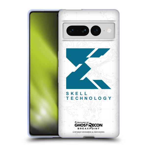 Tom Clancy's Ghost Recon Breakpoint Graphics Skell Technology Logo Soft Gel Case for Google Pixel 7 Pro