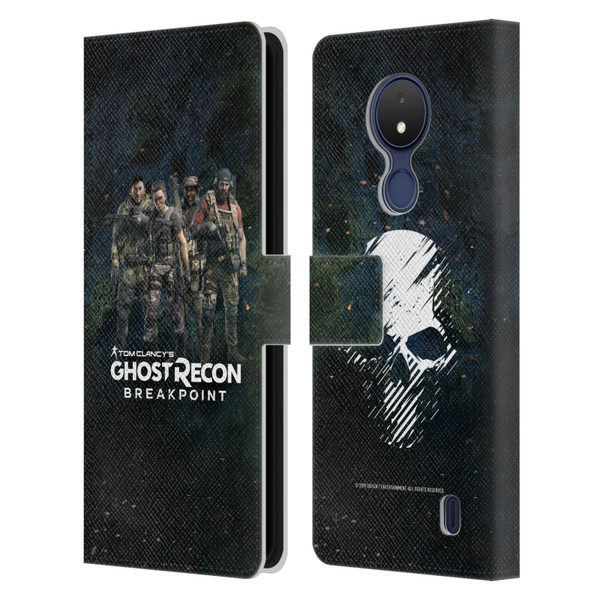 Tom Clancy's Ghost Recon Breakpoint Character Art The Ghosts Leather Book Wallet Case Cover For Nokia C21