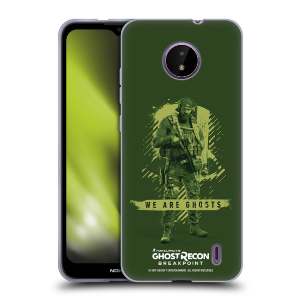 Tom Clancy's Ghost Recon Breakpoint Graphics We Are Ghosts Soft Gel Case for Nokia C10 / C20