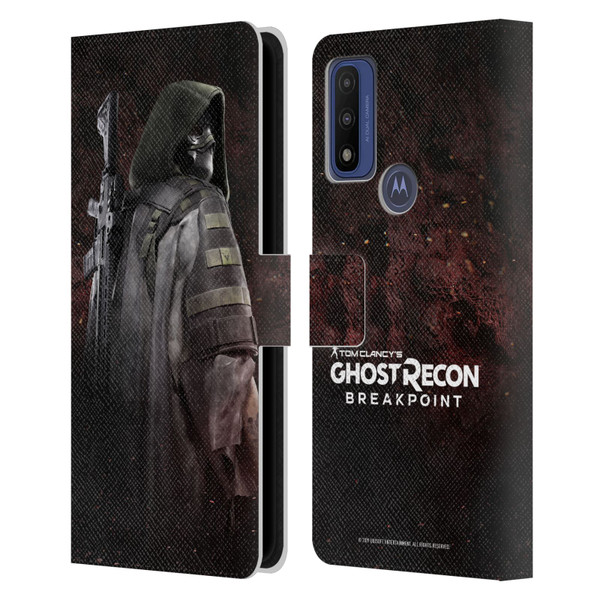 Tom Clancy's Ghost Recon Breakpoint Character Art Colonel Walker Leather Book Wallet Case Cover For Motorola G Pure