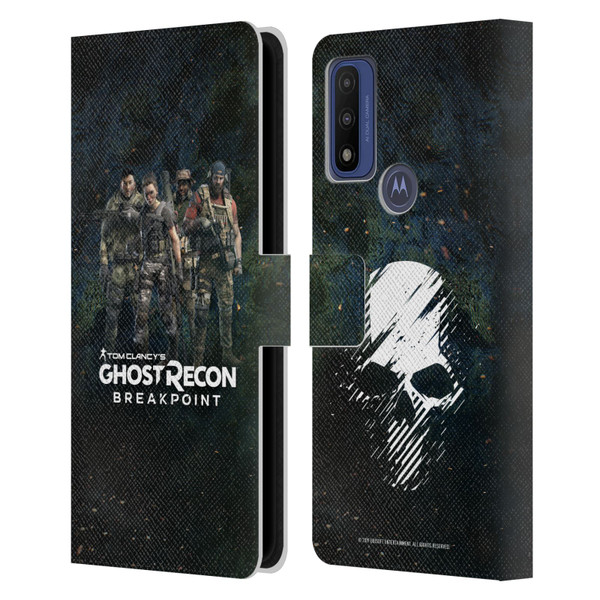 Tom Clancy's Ghost Recon Breakpoint Character Art The Ghosts Leather Book Wallet Case Cover For Motorola G Pure