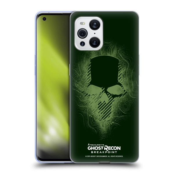 Tom Clancy's Ghost Recon Breakpoint Graphics Ghosts Logo Soft Gel Case for OPPO Find X3 / Pro