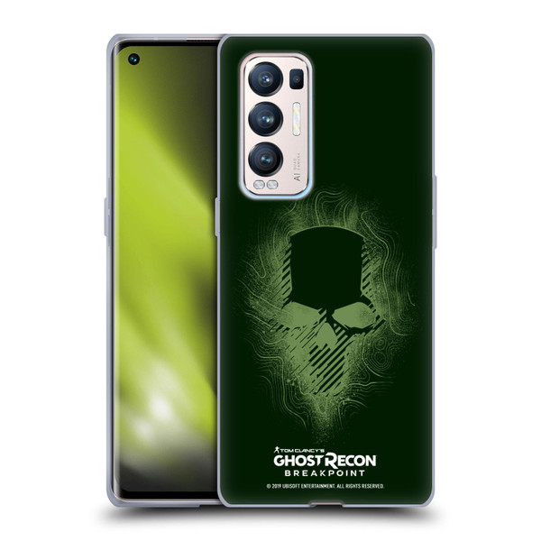 Tom Clancy's Ghost Recon Breakpoint Graphics Ghosts Logo Soft Gel Case for OPPO Find X3 Neo / Reno5 Pro+ 5G