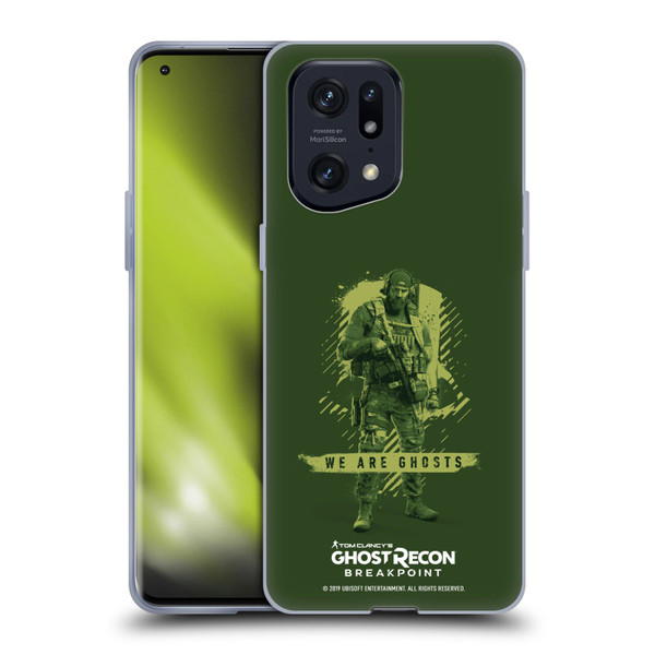 Tom Clancy's Ghost Recon Breakpoint Graphics We Are Ghosts Soft Gel Case for OPPO Find X5 Pro