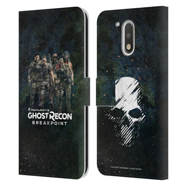 Tom Clancy's Ghost Recon Breakpoint Character Art The Ghosts Leather Book Wallet Case Cover For Motorola Moto G41