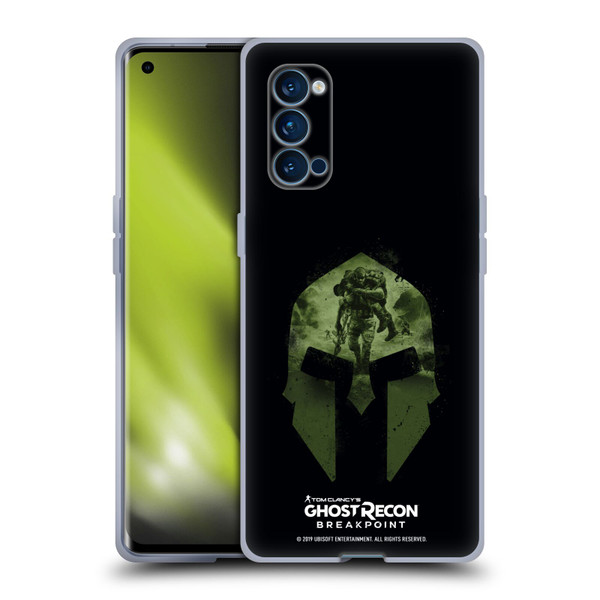 Tom Clancy's Ghost Recon Breakpoint Graphics Nomad Logo Soft Gel Case for OPPO Reno 4 Pro 5G
