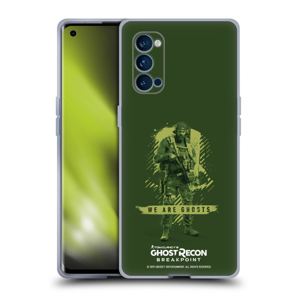 Tom Clancy's Ghost Recon Breakpoint Graphics We Are Ghosts Soft Gel Case for OPPO Reno 4 Pro 5G