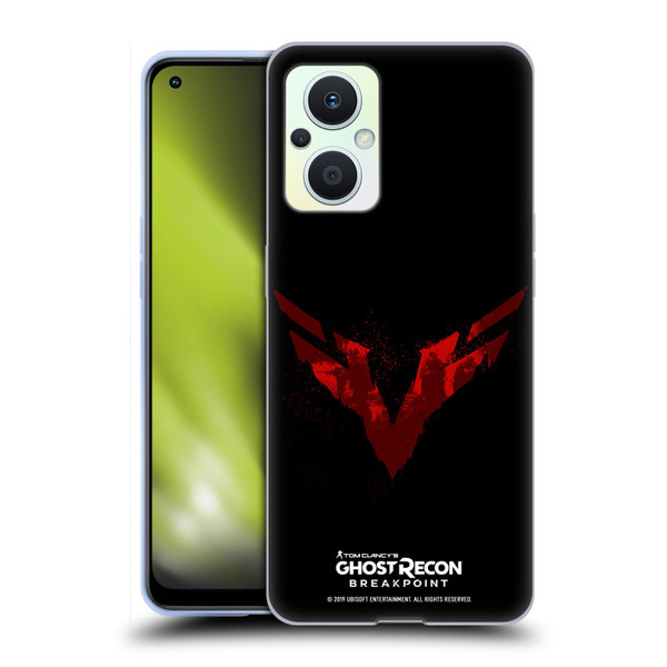Tom Clancy's Ghost Recon Breakpoint Graphics Wolves Logo Soft Gel Case for OPPO Reno8 Lite