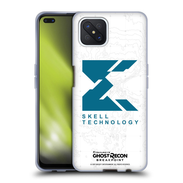 Tom Clancy's Ghost Recon Breakpoint Graphics Skell Technology Logo Soft Gel Case for OPPO Reno4 Z 5G