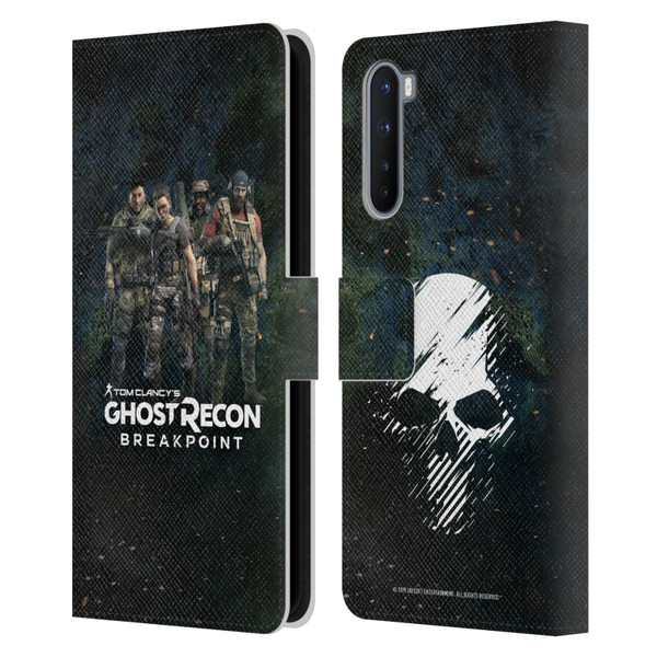 Tom Clancy's Ghost Recon Breakpoint Character Art The Ghosts Leather Book Wallet Case Cover For OnePlus Nord 5G