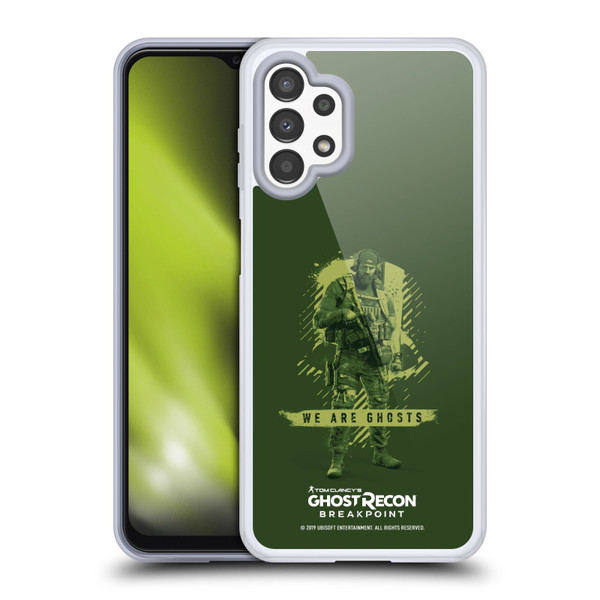 Tom Clancy's Ghost Recon Breakpoint Graphics We Are Ghosts Soft Gel Case for Samsung Galaxy A13 (2022)