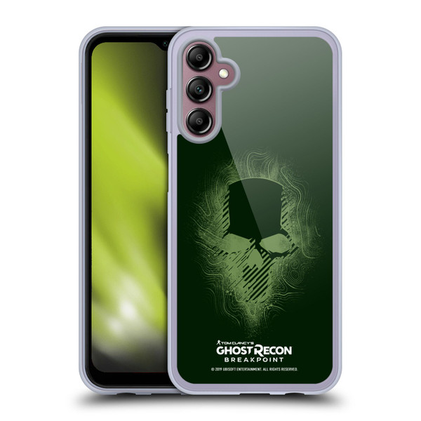 Tom Clancy's Ghost Recon Breakpoint Graphics Ghosts Logo Soft Gel Case for Samsung Galaxy A14 5G