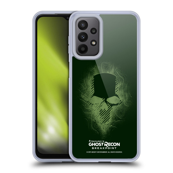 Tom Clancy's Ghost Recon Breakpoint Graphics Ghosts Logo Soft Gel Case for Samsung Galaxy A23 / 5G (2022)