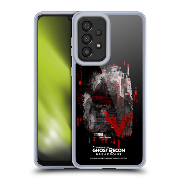 Tom Clancy's Ghost Recon Breakpoint Graphics Wolves Soft Gel Case for Samsung Galaxy A33 5G (2022)