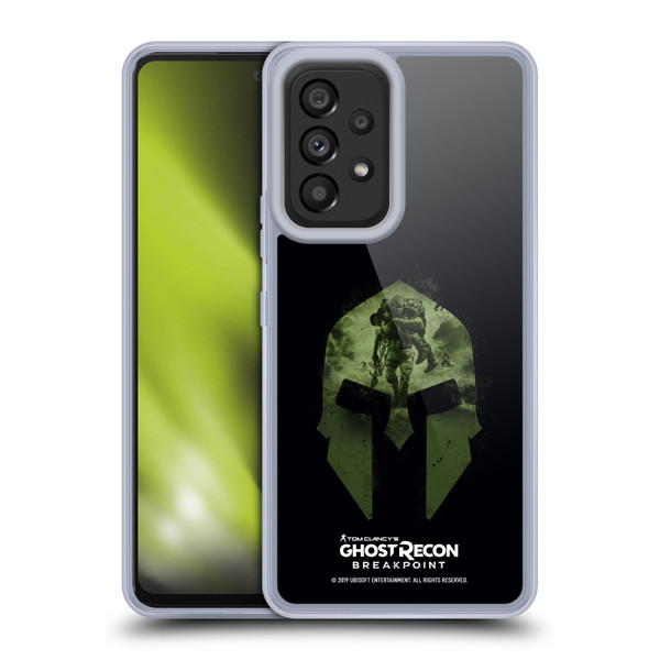 Tom Clancy's Ghost Recon Breakpoint Graphics Nomad Logo Soft Gel Case for Samsung Galaxy A53 5G (2022)