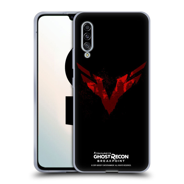 Tom Clancy's Ghost Recon Breakpoint Graphics Wolves Logo Soft Gel Case for Samsung Galaxy A90 5G (2019)