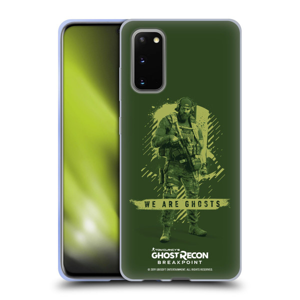 Tom Clancy's Ghost Recon Breakpoint Graphics We Are Ghosts Soft Gel Case for Samsung Galaxy S20 / S20 5G
