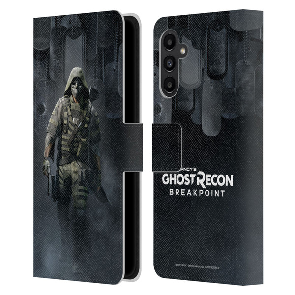 Tom Clancy's Ghost Recon Breakpoint Character Art Walker Poster Leather Book Wallet Case Cover For Samsung Galaxy A13 5G (2021)