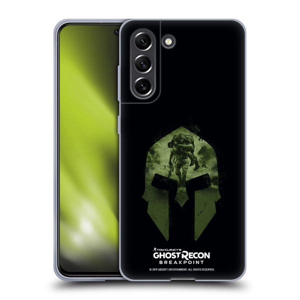 Tom Clancy's Ghost Recon Breakpoint Graphics Nomad Logo Soft Gel Case for Samsung Galaxy S21 FE 5G