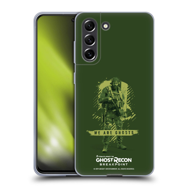 Tom Clancy's Ghost Recon Breakpoint Graphics We Are Ghosts Soft Gel Case for Samsung Galaxy S21 FE 5G