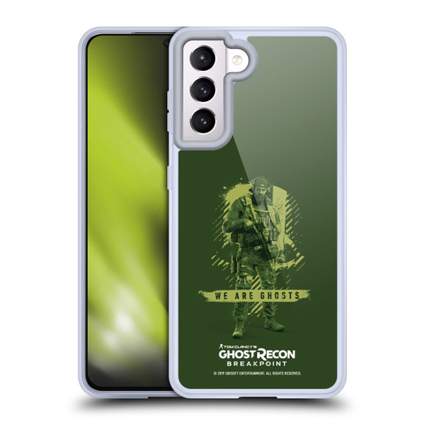 Tom Clancy's Ghost Recon Breakpoint Graphics We Are Ghosts Soft Gel Case for Samsung Galaxy S21 5G