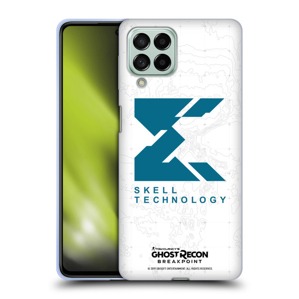 Tom Clancy's Ghost Recon Breakpoint Graphics Skell Technology Logo Soft Gel Case for Samsung Galaxy M53 (2022)