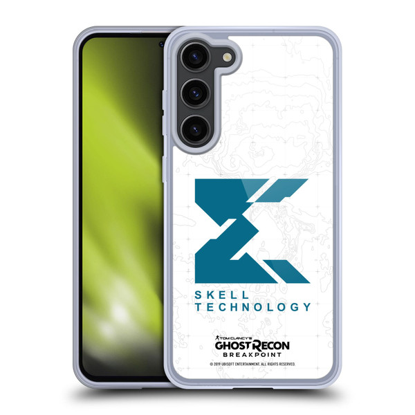 Tom Clancy's Ghost Recon Breakpoint Graphics Skell Technology Logo Soft Gel Case for Samsung Galaxy S23+ 5G