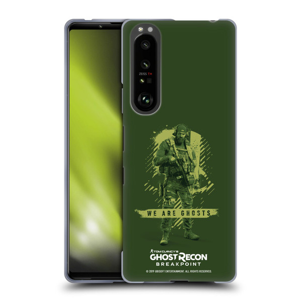 Tom Clancy's Ghost Recon Breakpoint Graphics We Are Ghosts Soft Gel Case for Sony Xperia 1 III