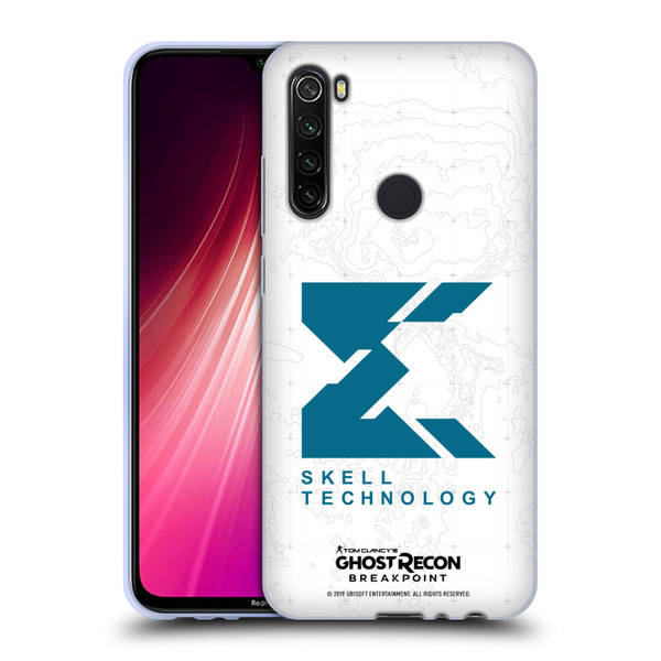Tom Clancy's Ghost Recon Breakpoint Graphics Skell Technology Logo Soft Gel Case for Xiaomi Redmi Note 8T
