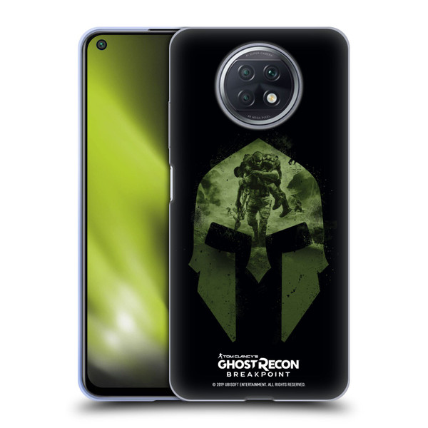 Tom Clancy's Ghost Recon Breakpoint Graphics Nomad Logo Soft Gel Case for Xiaomi Redmi Note 9T 5G