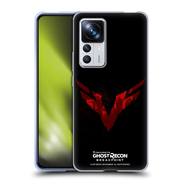 Tom Clancy's Ghost Recon Breakpoint Graphics Wolves Logo Soft Gel Case for Xiaomi 12T Pro