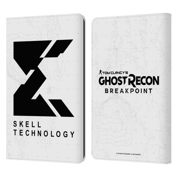 Tom Clancy's Ghost Recon Breakpoint Graphics Skell Technology Logo Leather Book Wallet Case Cover For Amazon Kindle Paperwhite 1 / 2 / 3